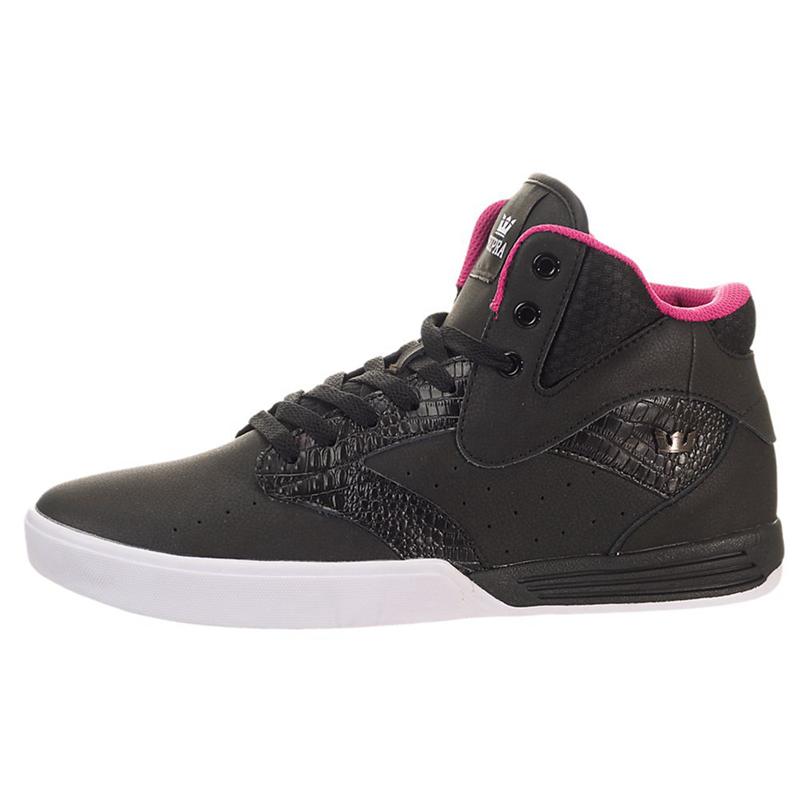 Supra KHAN Skateschuhe Herren Schwarz Lagerverkauf UVFOG1542